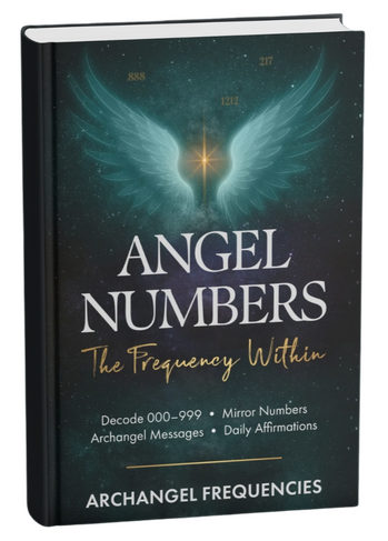 Cover of Angel Numbers: The Frequency Within book – Decode 000–999, mirror numbers, and daily angel messages